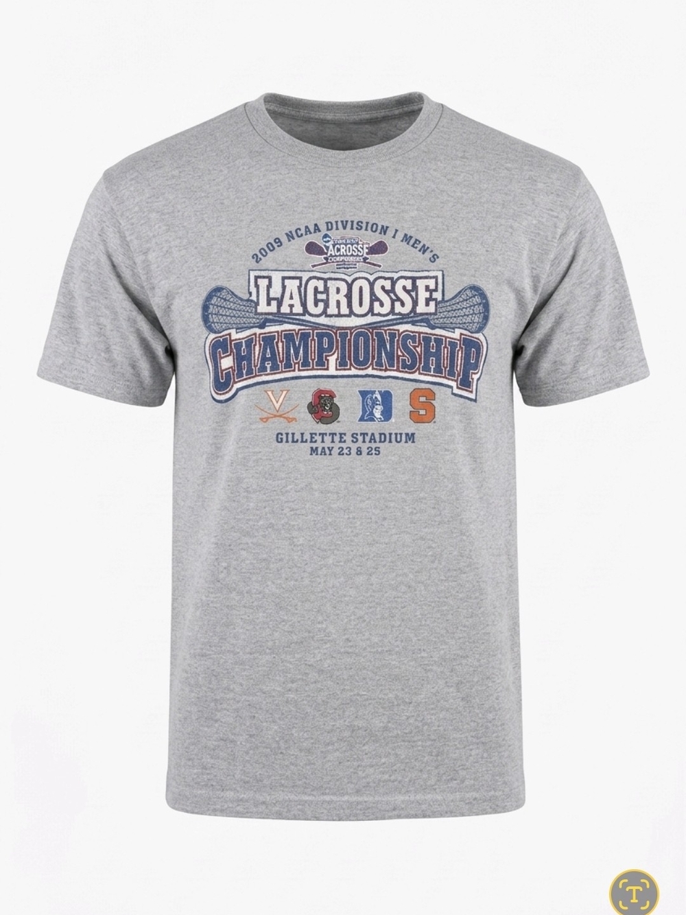 Lacrosse Championship Graphic Tee - Grey